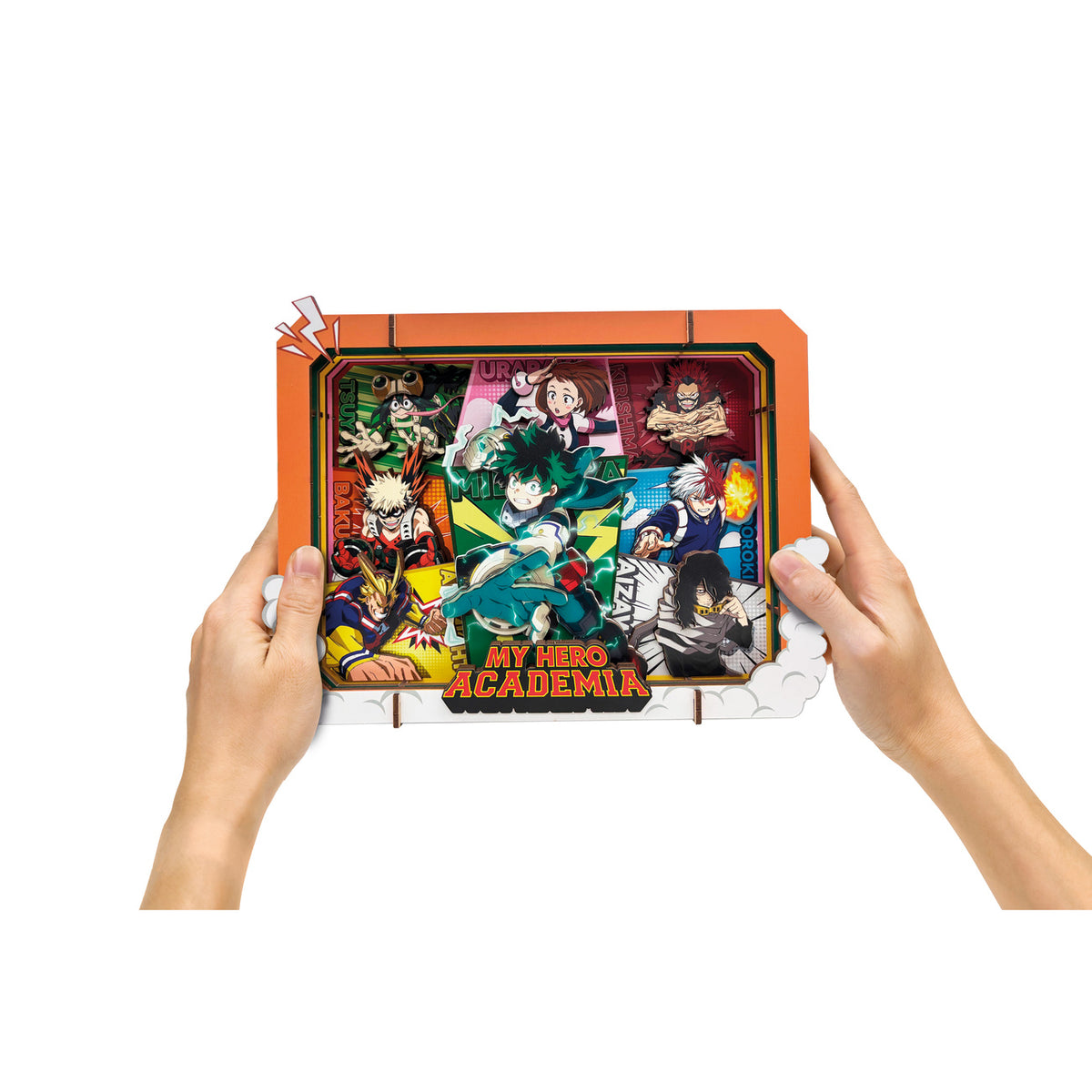 Image produit My Hero Academia - Cadre photo galerie en bois High School