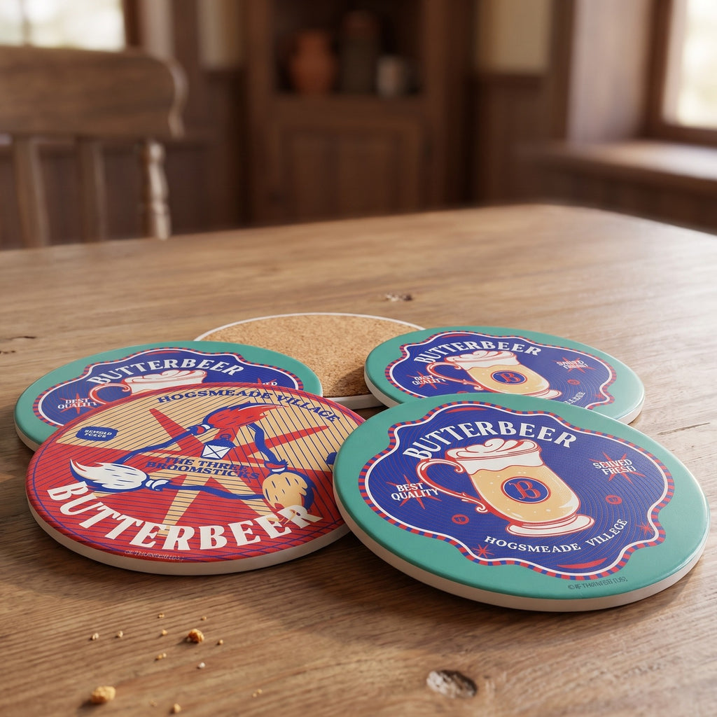 Image produit Harry Potter - Sous-verres Bièraubeurre lot de 4
