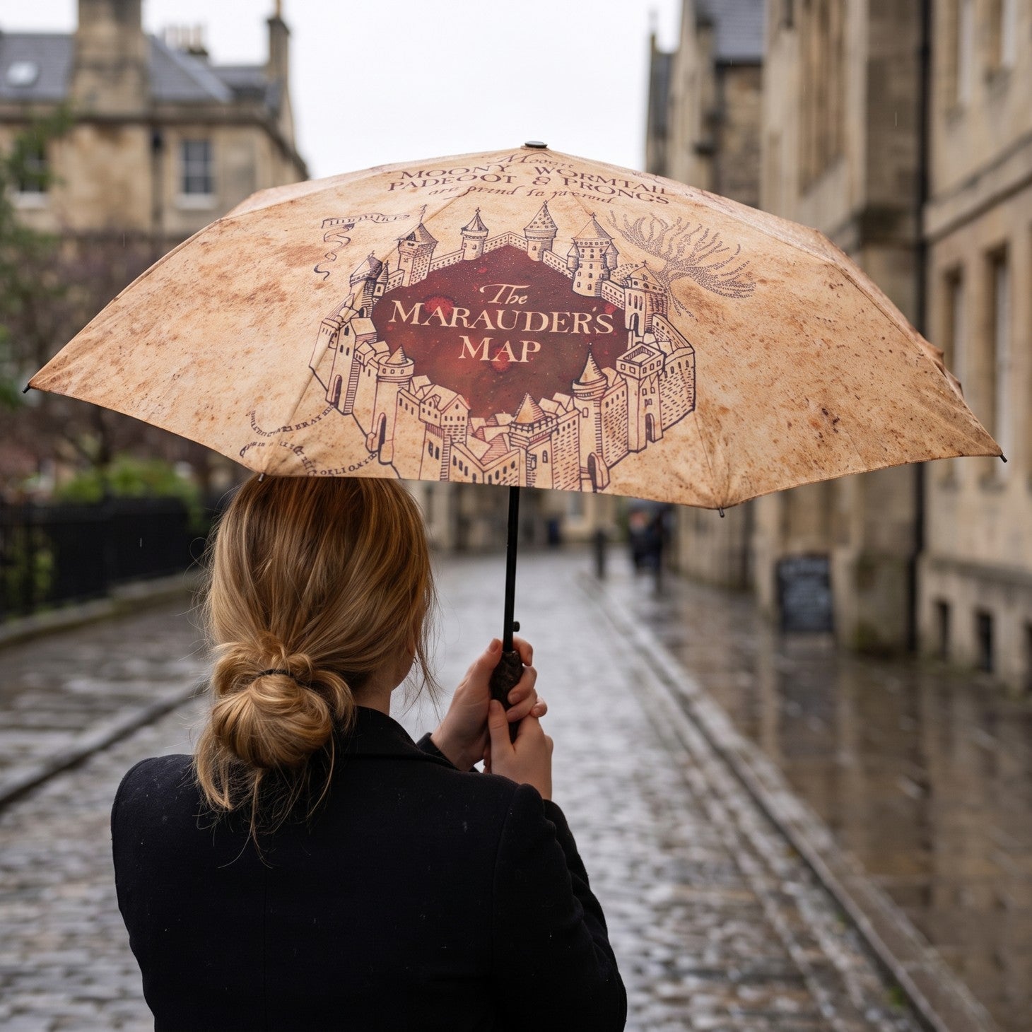 Image produit Harry Potter - Parapluie Carte du Maraudeur