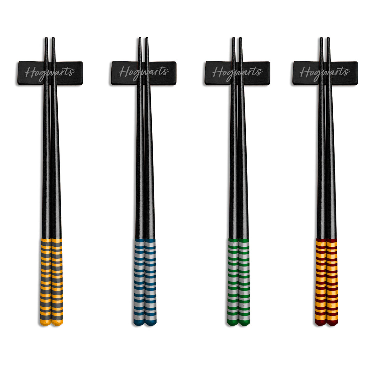 Image produit Harry Potter - Baguettes Harry Potter Maisons de Poudlard set de 4
