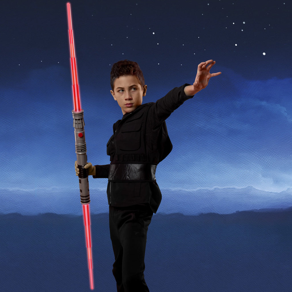 Image produit Star Wars - Sabre laser double lame de rôle Darth Maul