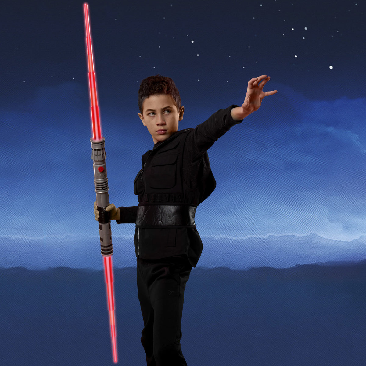 Image produit Star Wars - Sabre laser double lame de rôle Darth Maul