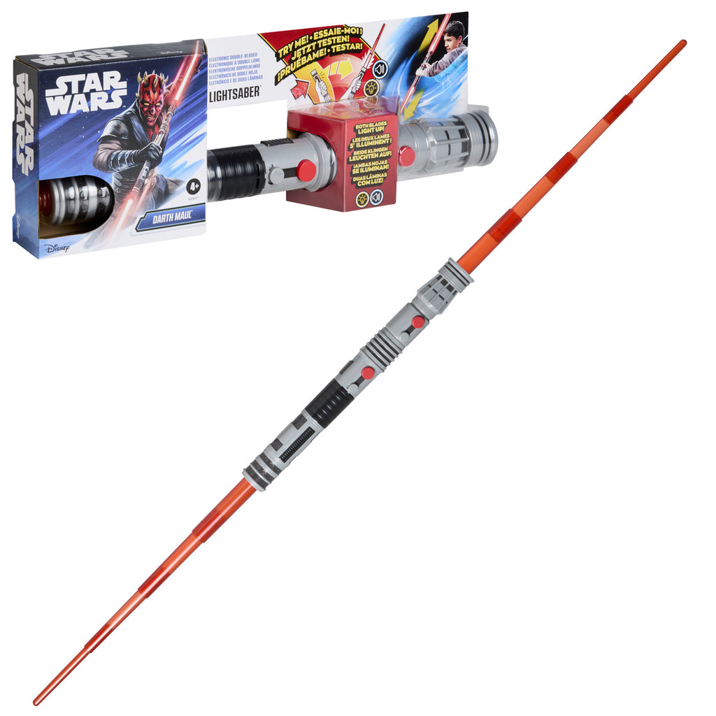 Image produit Star Wars - Sabre laser double lame de rôle Darth Maul