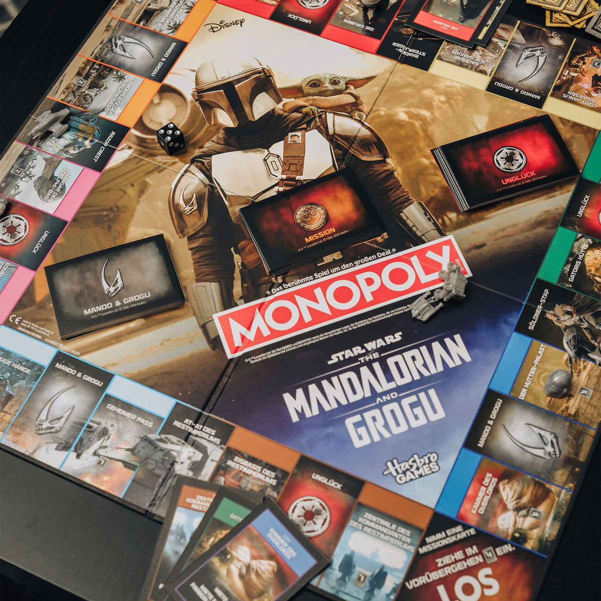 Product image Mandalorian and Grogu Monopoly - Star Wars The Mandalorian