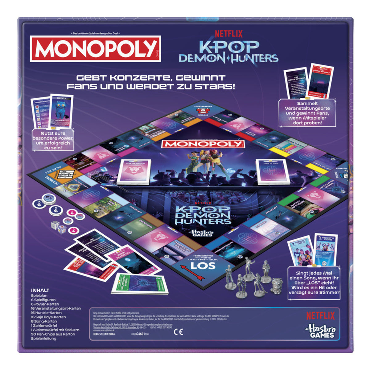 Image produit KPop Demon Hunters - Monopoly