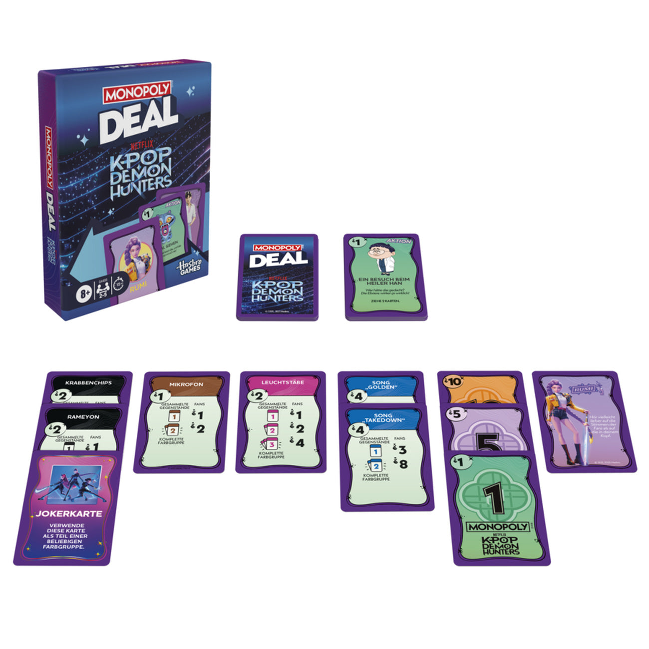 Image produit KPop Demon Hunters - Monopoly Deal
