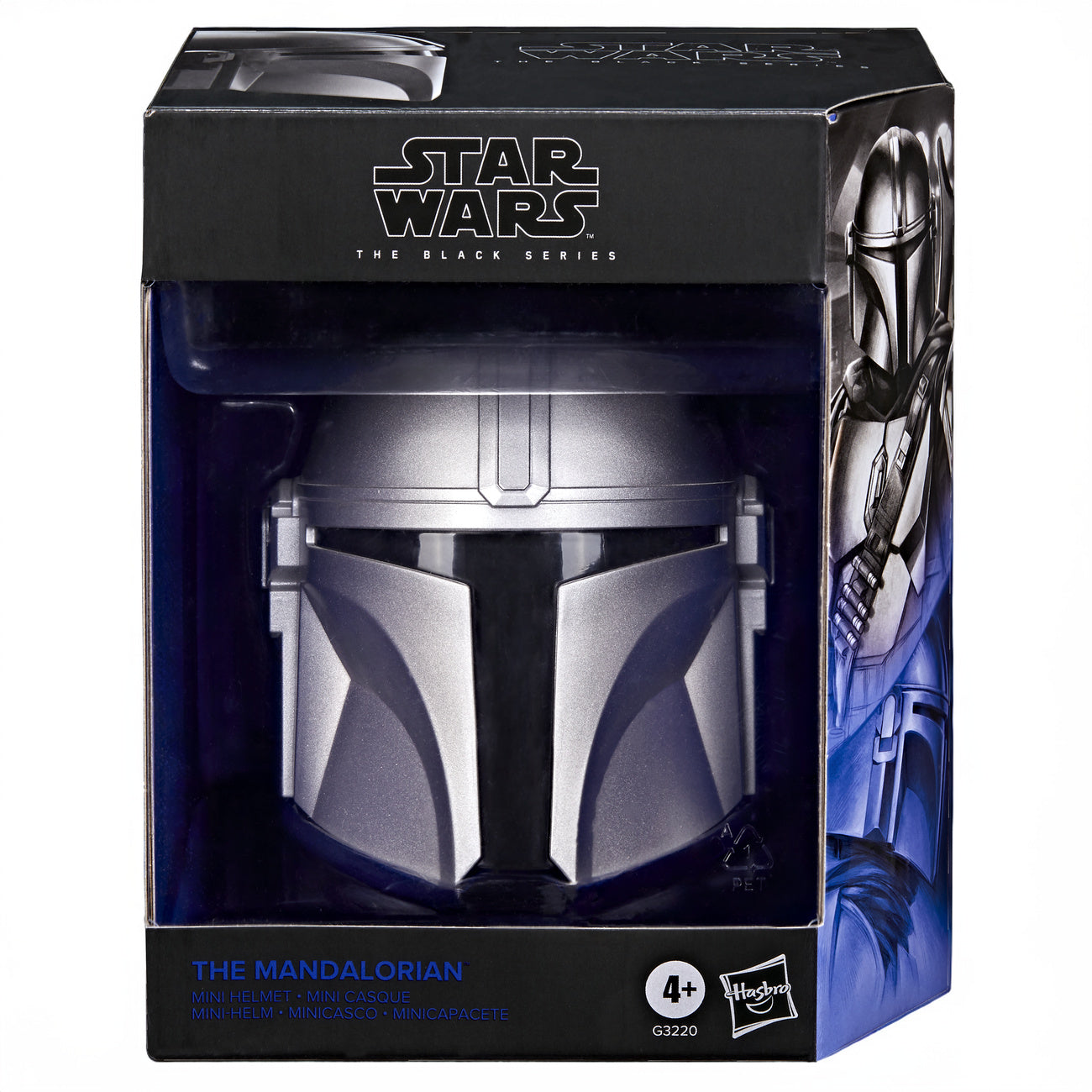 Image produit Star Wars - Réplique de mini casque Mandalorian sur socle