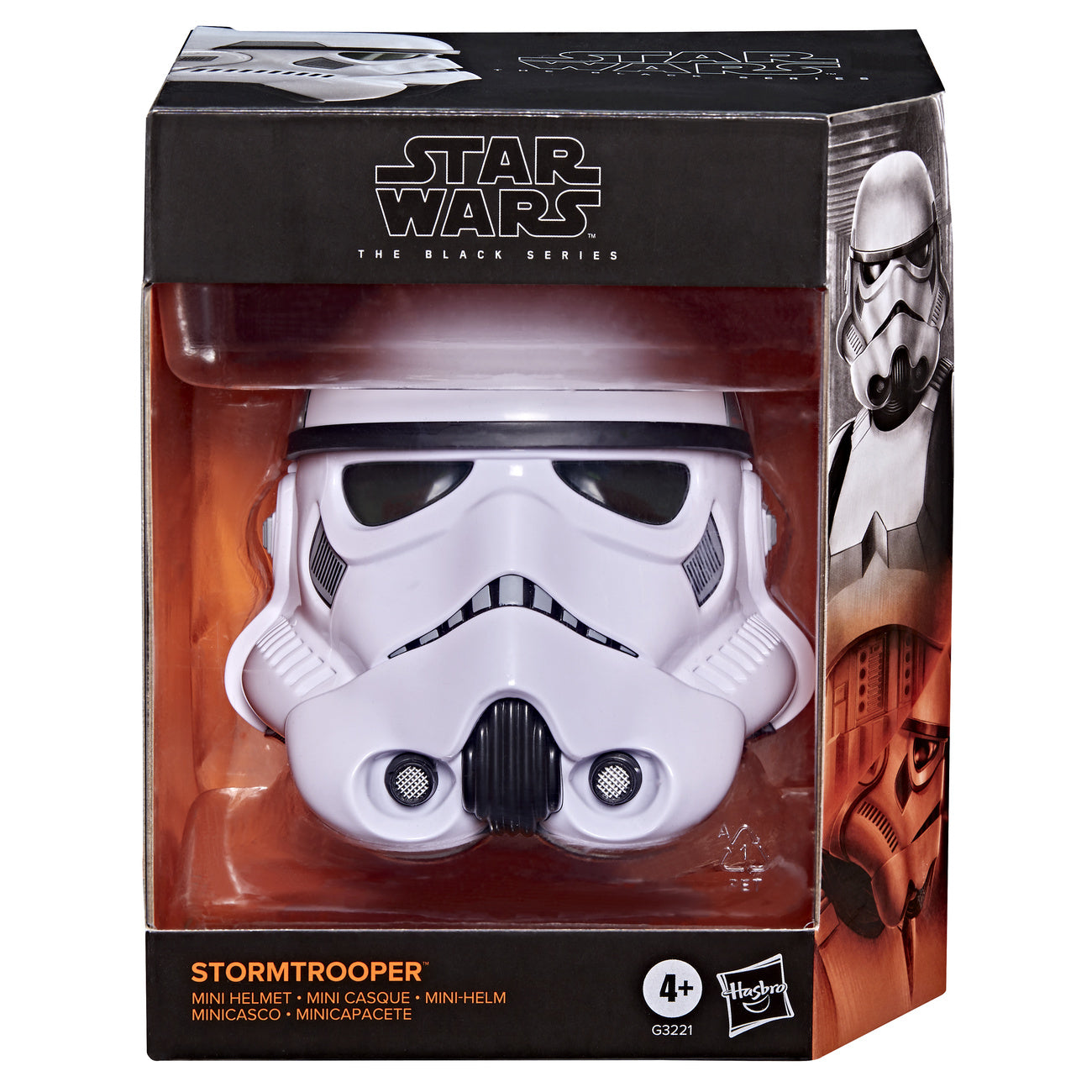 Image produit Star Wars - Réplique de mini-casque Stormtrooper sur socle