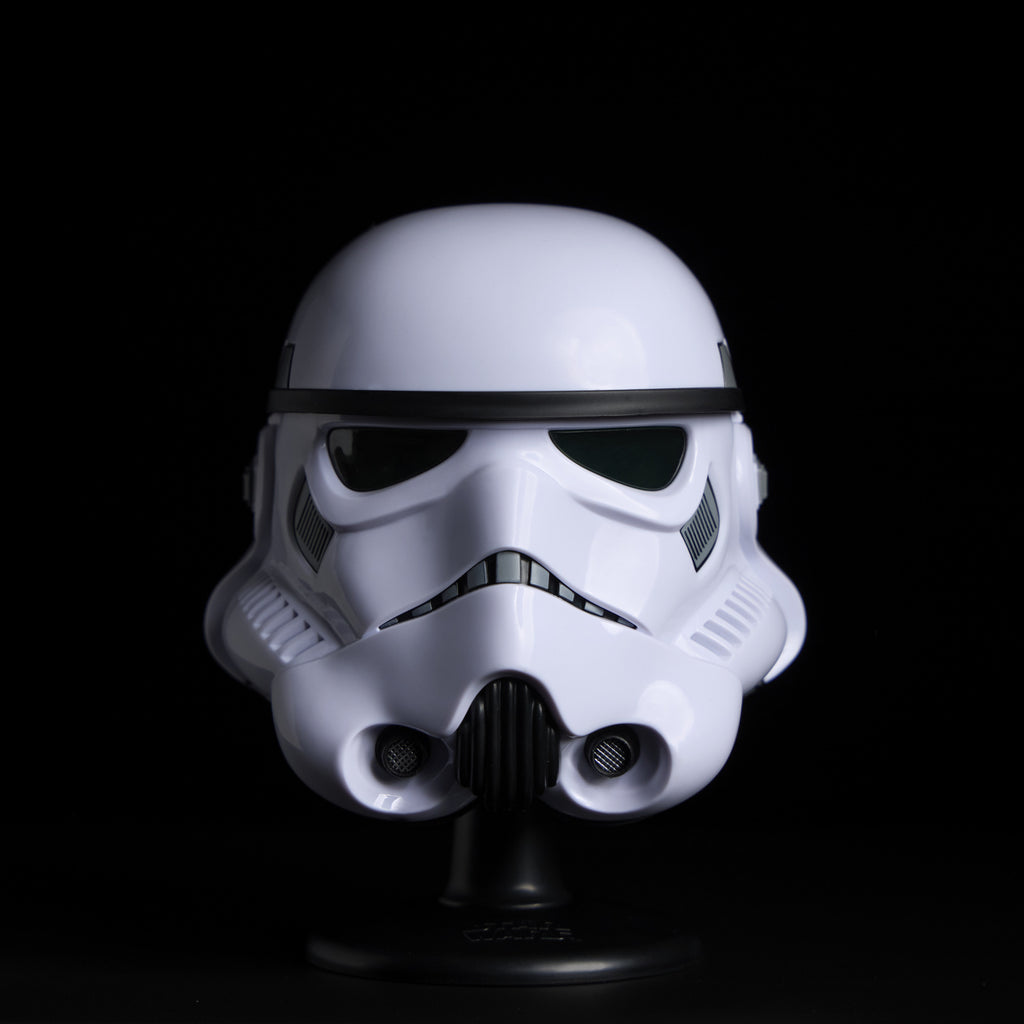 Image produit Star Wars - Réplique de mini-casque Stormtrooper sur socle