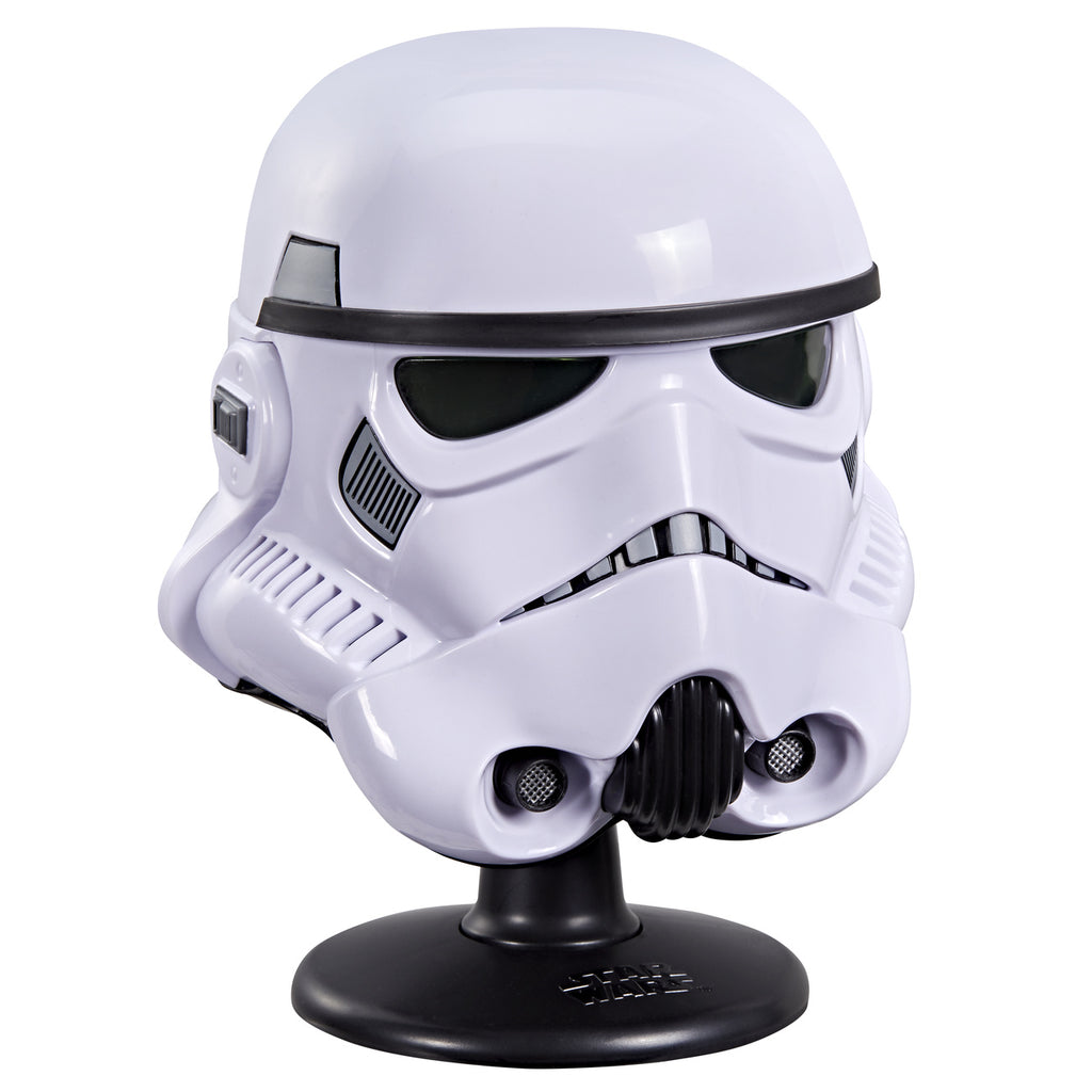 Image produit Star Wars - Réplique de mini-casque Stormtrooper sur socle