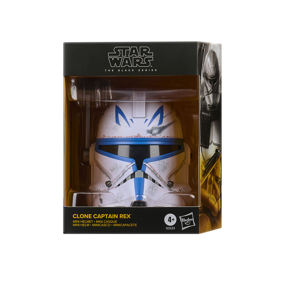 Image produit Star Wars - Réplique de mini casque Captain Rex sur socle