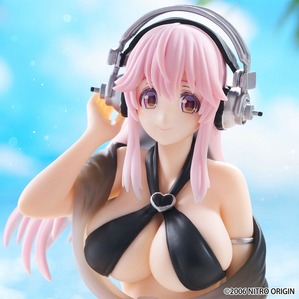 Image produit Super Sonico - Figurine Noodle Stopper Swimsuit Black Color Version