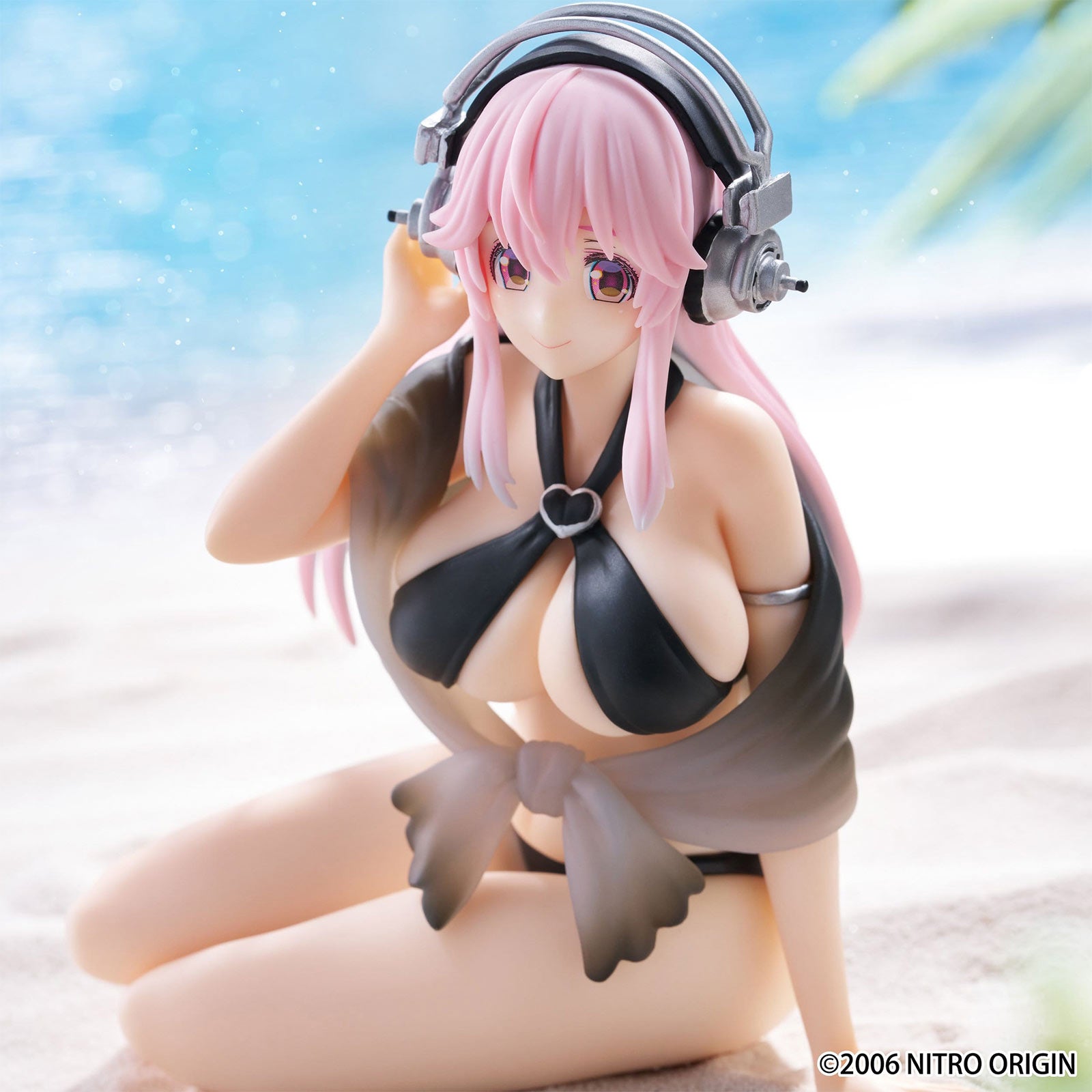Product image Super Sonico - Noodle Stopper Figure Swimsuit Black Color Version