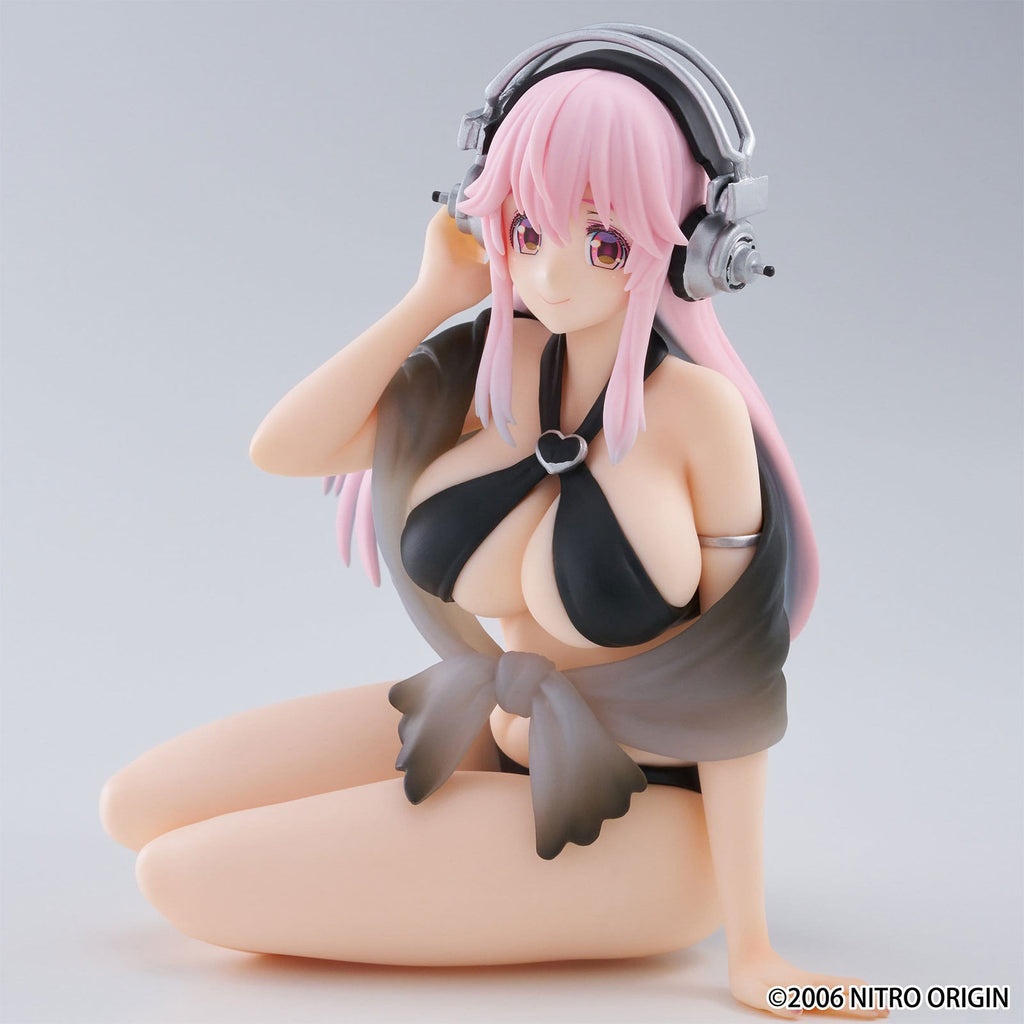 Image produit Super Sonico - Figurine Noodle Stopper Swimsuit Black Color Version