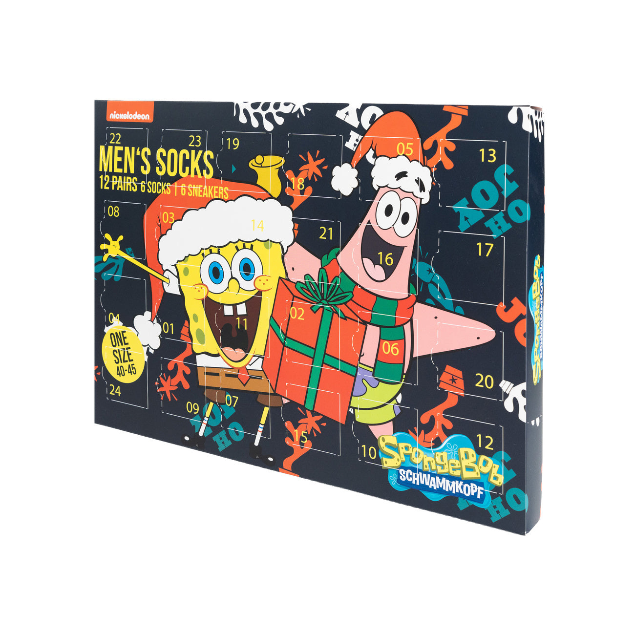 Image produit Bob l’éponge - Calendrier de l’Avent chaussettes