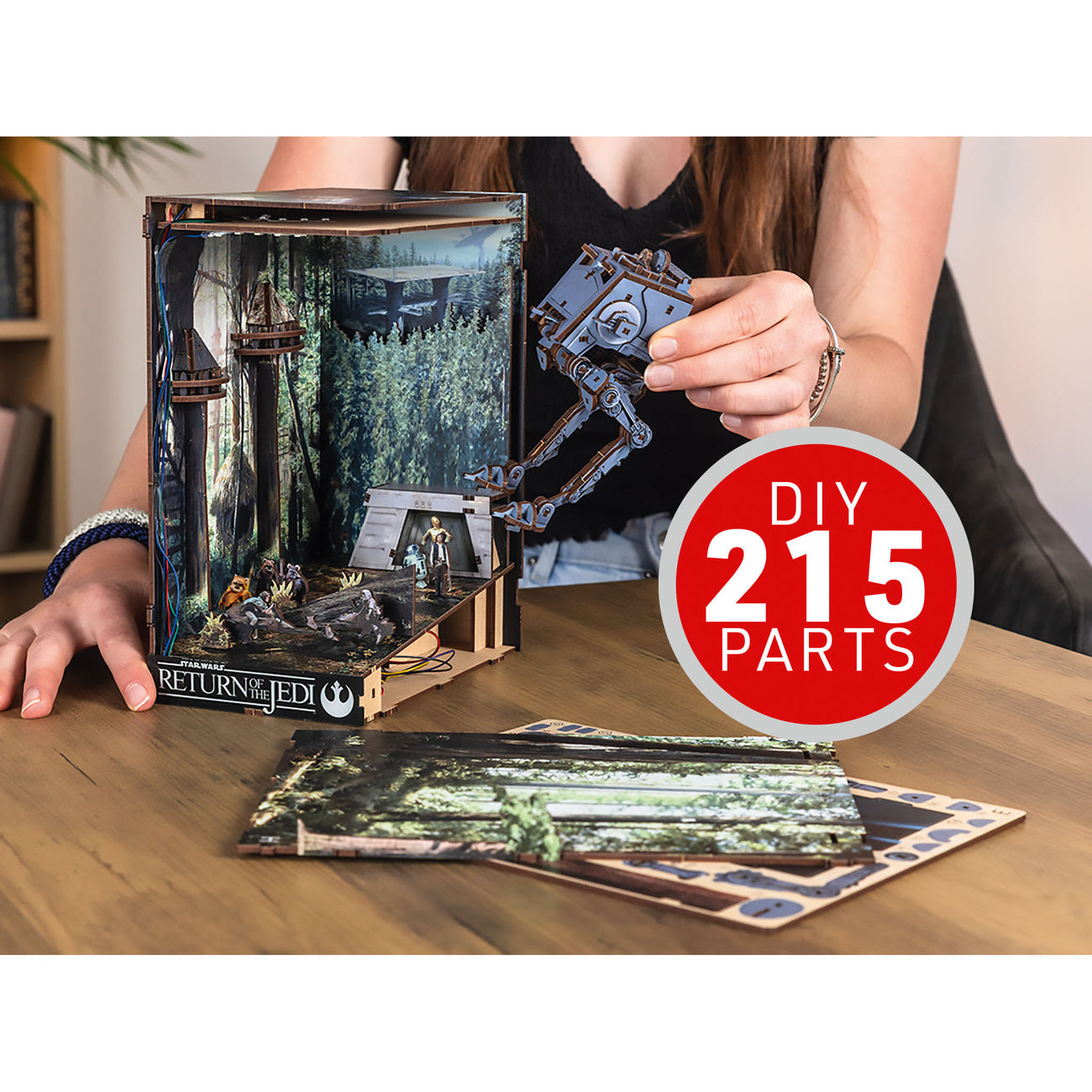 Image produit Star Wars - Battle of Endor Nook Maquette en bois à monter