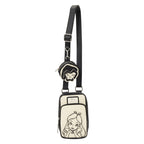 Image produit Alice au Pays des Merveilles - Sac bandoulière floral avec portefeuille