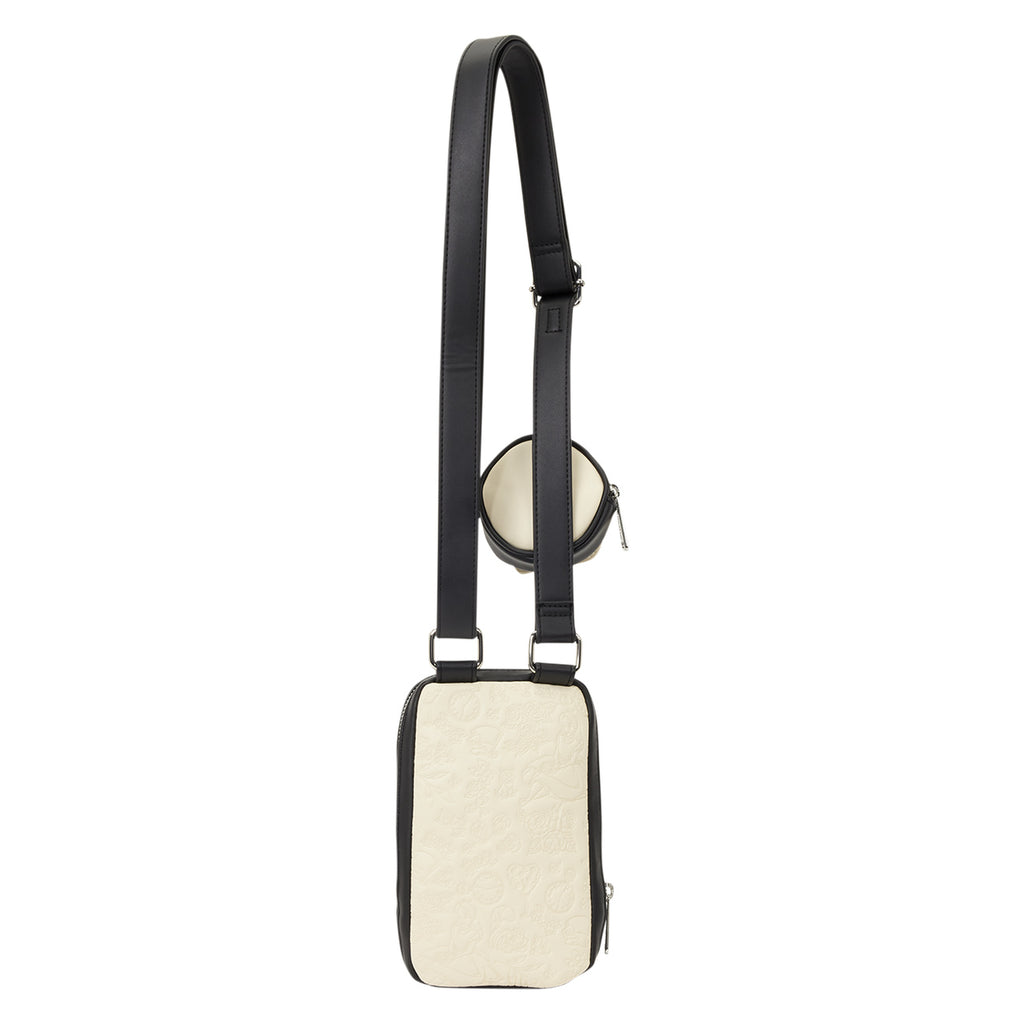 Image produit Alice au Pays des Merveilles - Sac bandoulière floral avec portefeuille