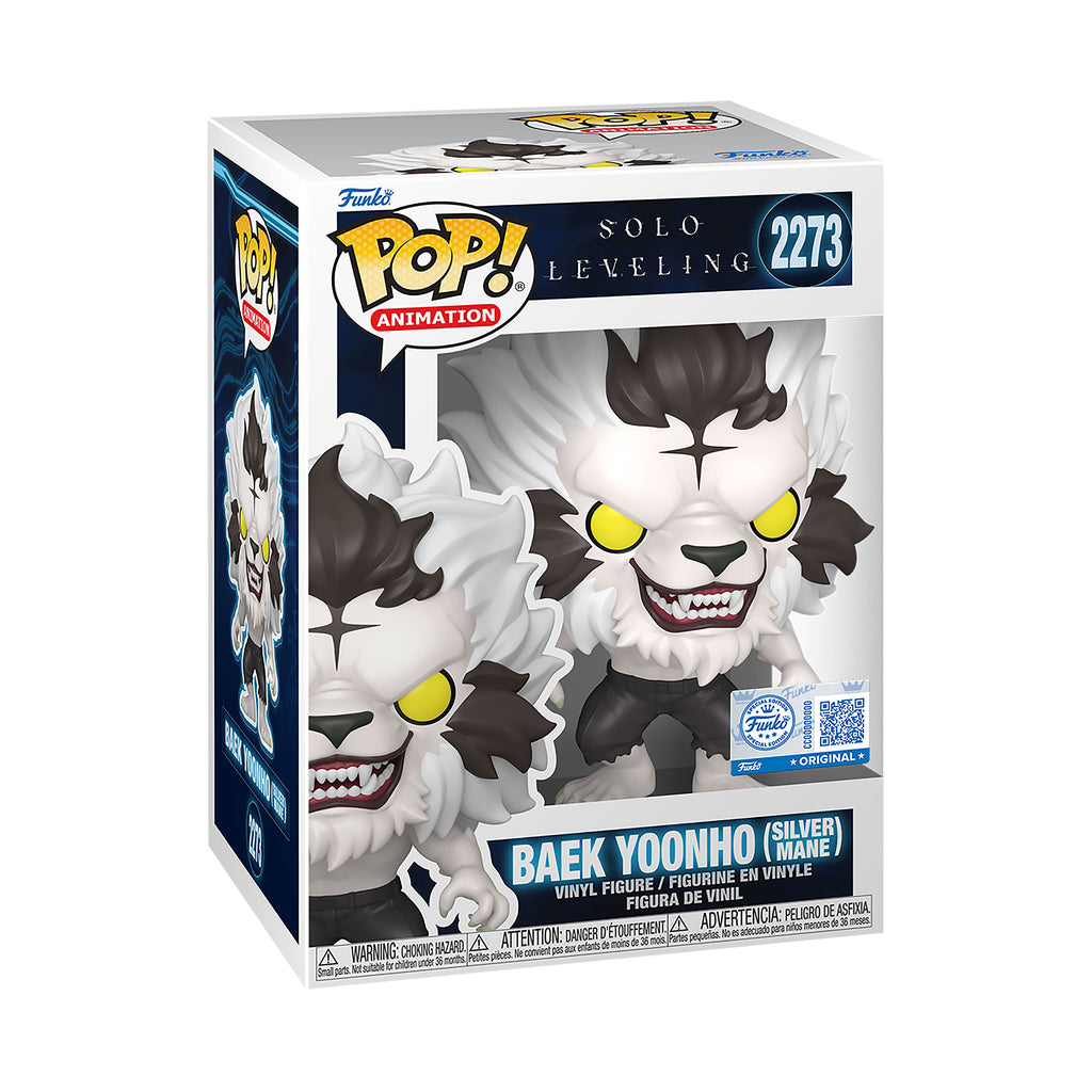 Image produit Solo Leveling - Baek Yoonho (Silvermane) figurine Funko Pop!