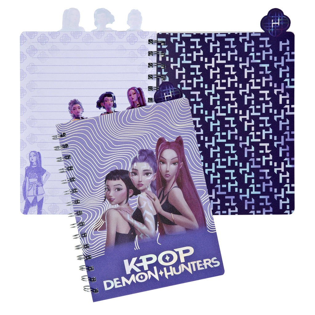 Image produit KPop Demon Hunters - Carnet à spirale A5