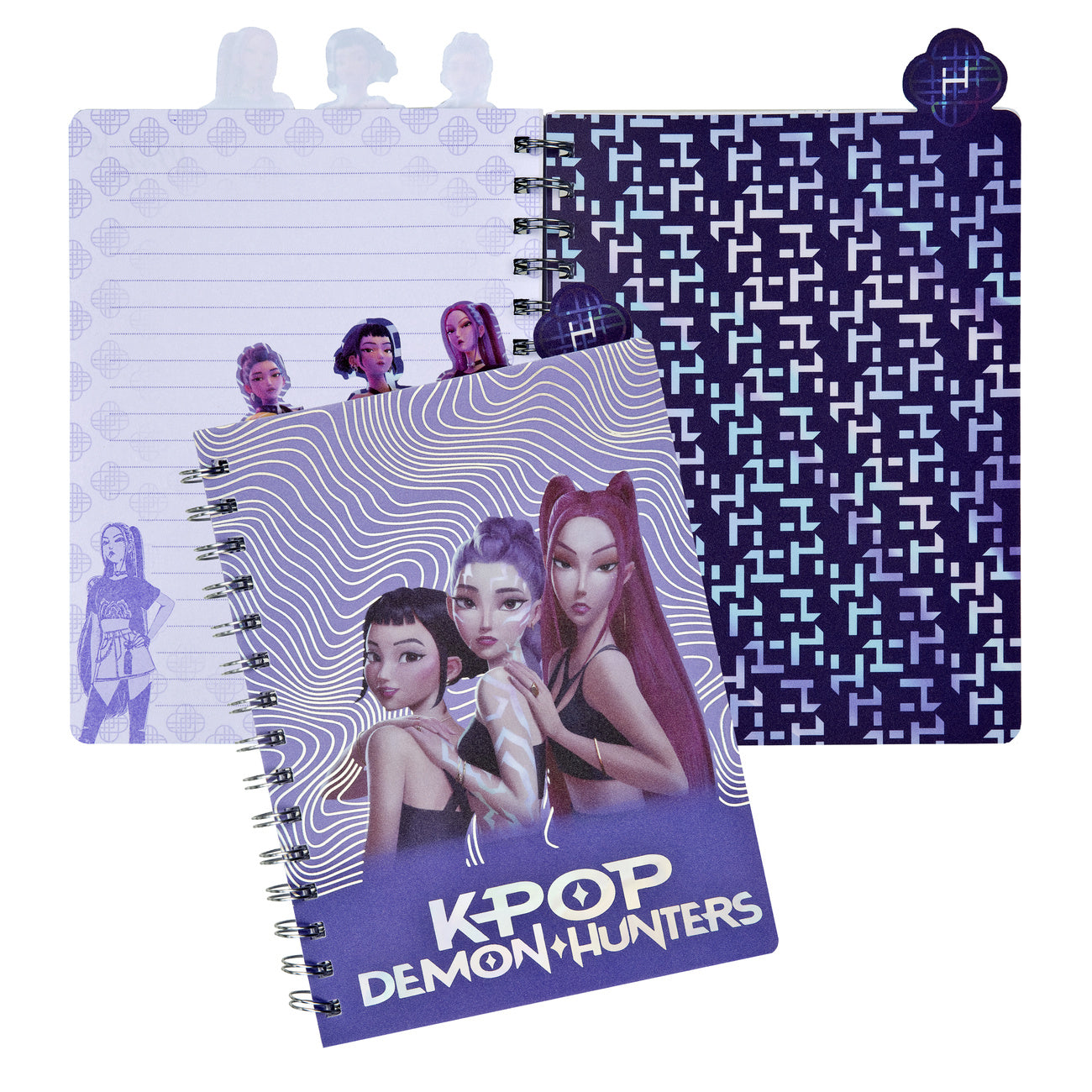 Image produit KPop Demon Hunters - Carnet à spirale A5