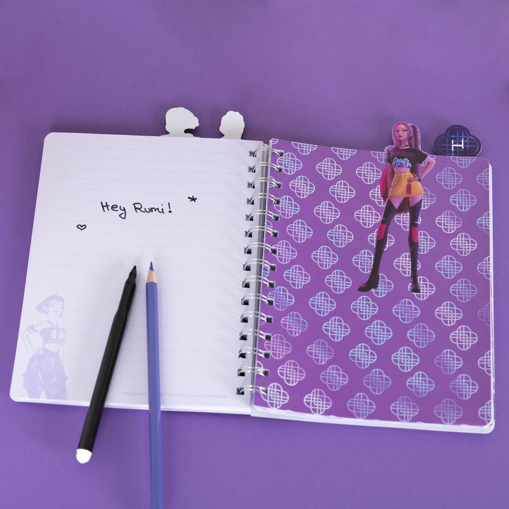 Image produit KPop Demon Hunters - Carnet à spirale A5