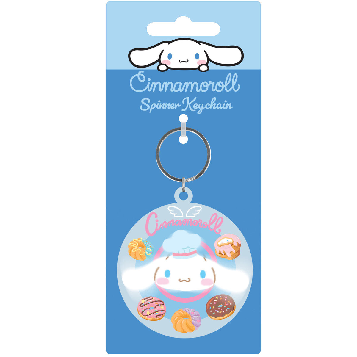 Image produit Hello Kitty & Friends - Porte-clés spinner gâteau Cinnamoroll