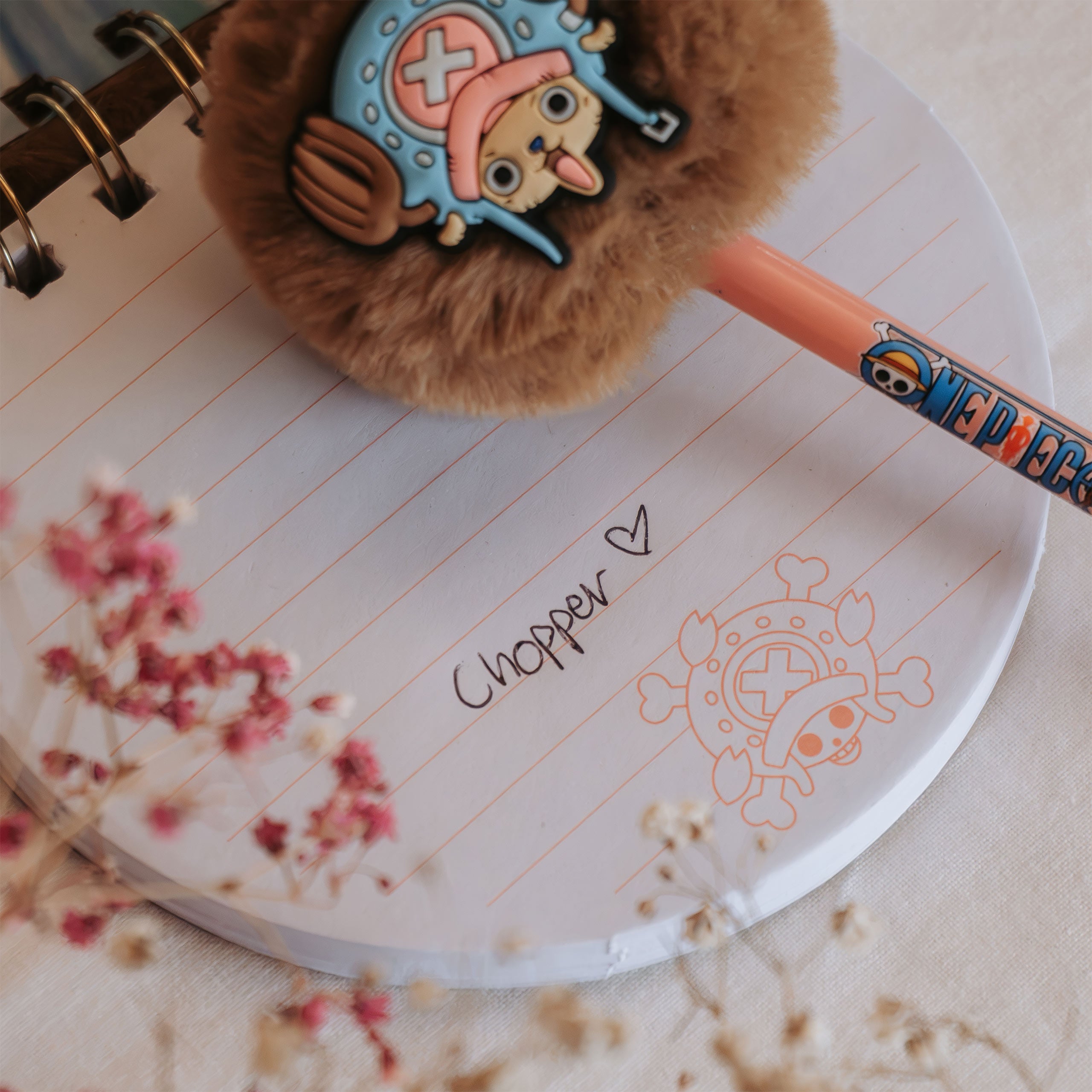 Image produit One Piece - Stylo-bille Chopper avec pompon