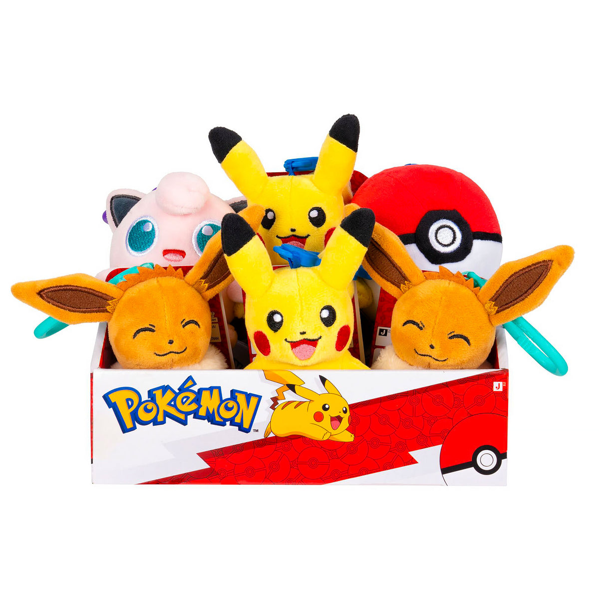 Image produit Pokémon - Présentoir porte-clés peluche mystère E1096031