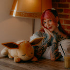 Image produit Pokémon - Peluche Évoli endormi