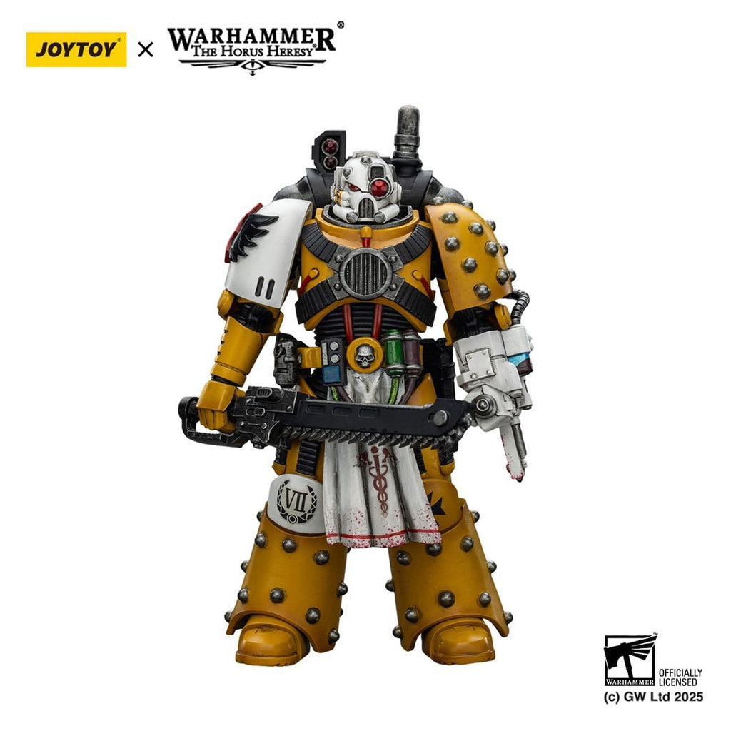 Image produit Warhammer 40k : Imperial Fists - Légion Apothecary Figurine articulée 12 cm