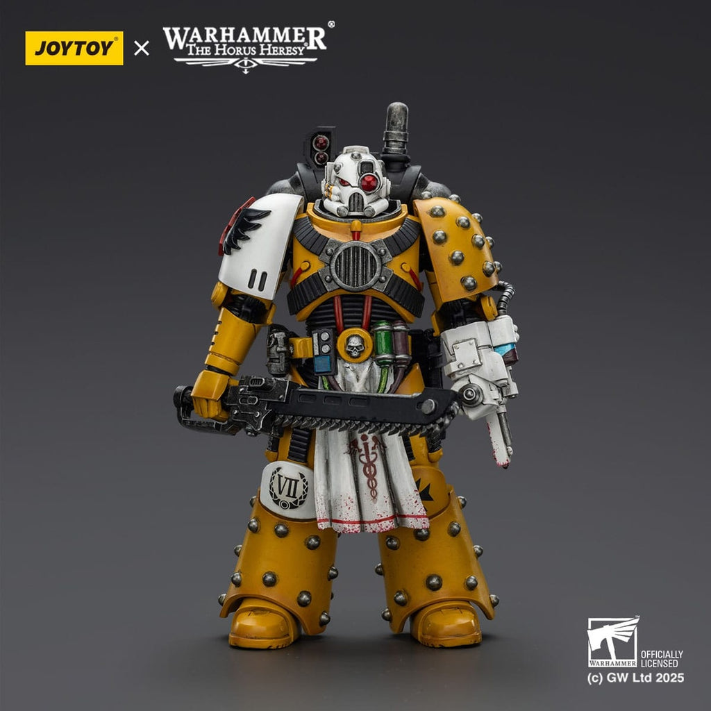 Image produit Warhammer 40k : Imperial Fists - Légion Apothecary Figurine articulée 12 cm