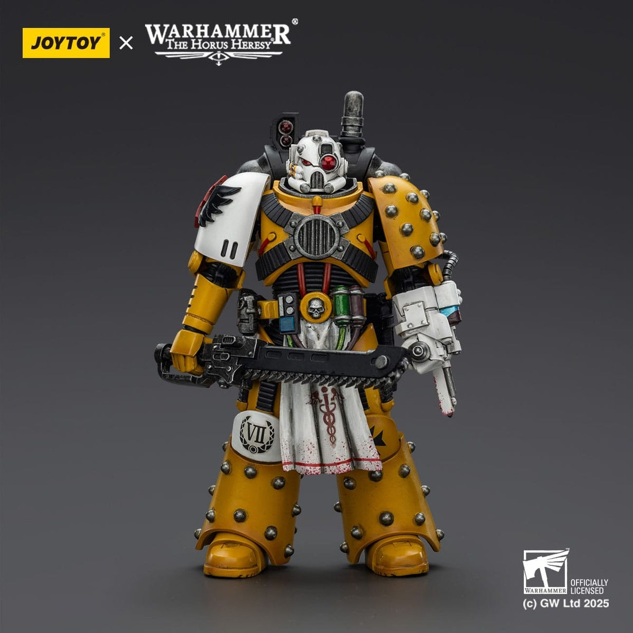 Image produit Warhammer 40k : Imperial Fists - Légion Apothecary Figurine articulée 12 cm