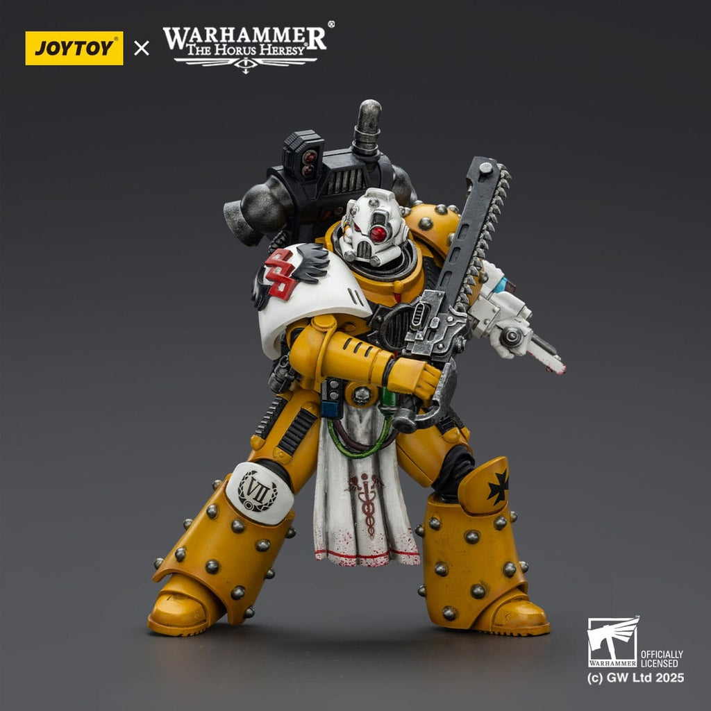 Image produit Warhammer 40k : Imperial Fists - Légion Apothecary Figurine articulée 12 cm