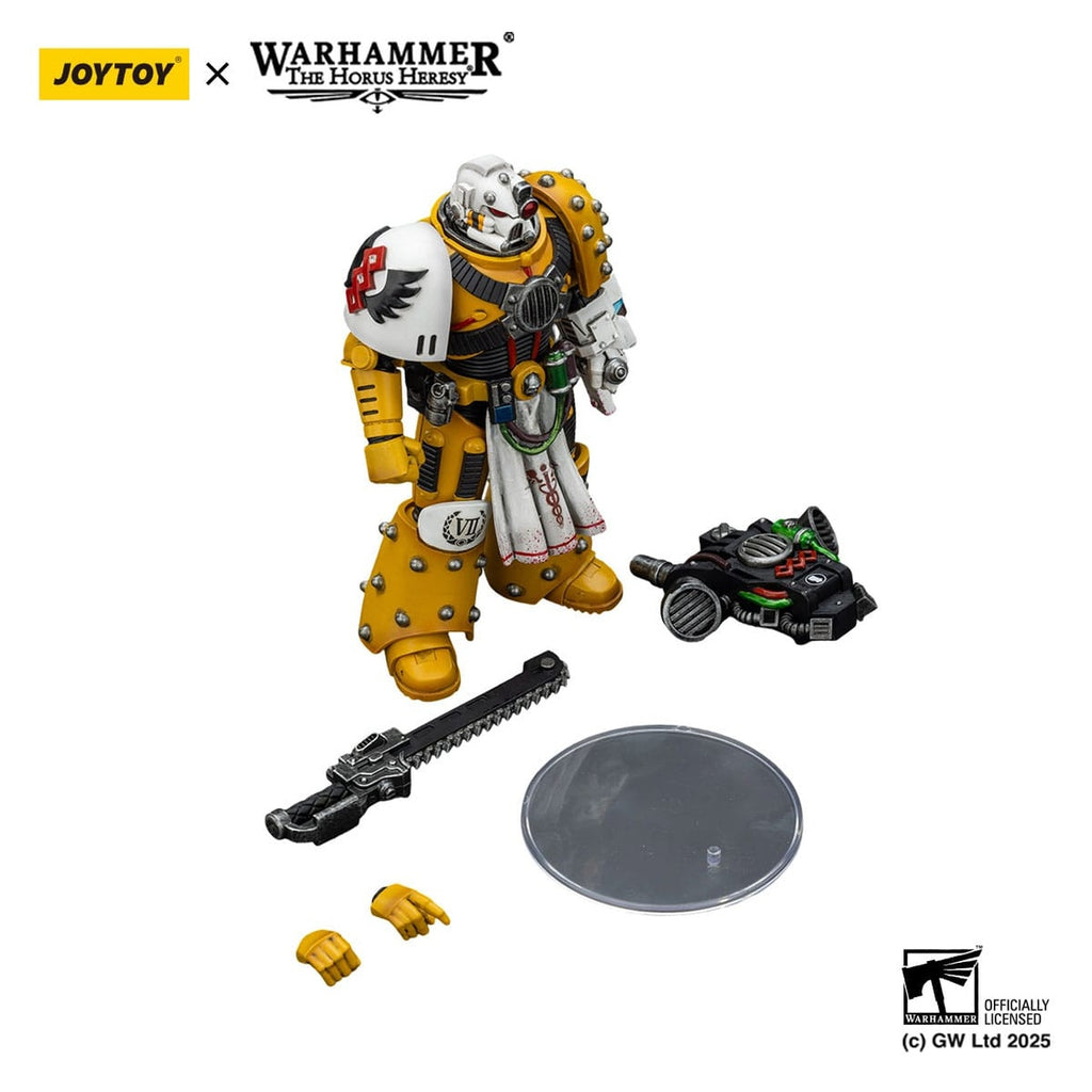 Image produit Warhammer 40k : Imperial Fists - Légion Apothecary Figurine articulée 12 cm