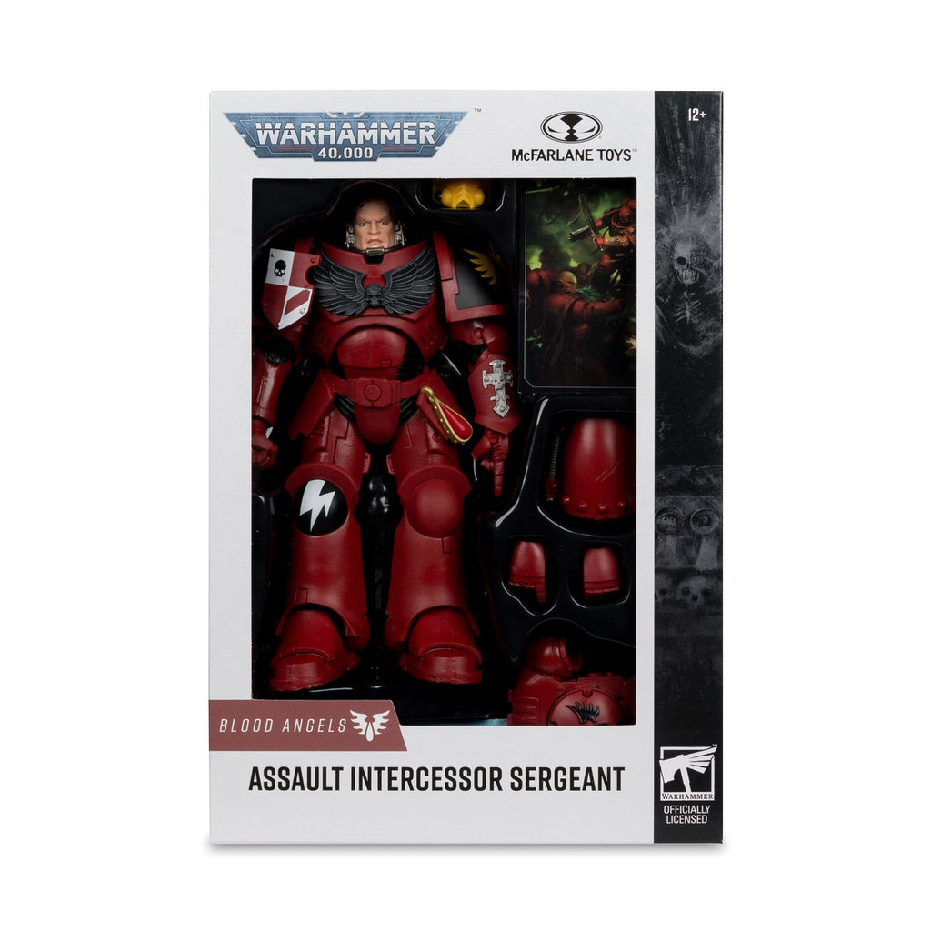 Product image Warhammer 40k - Assault Intercessor Sergeant (Blood Angel) Action Figure 18cm
