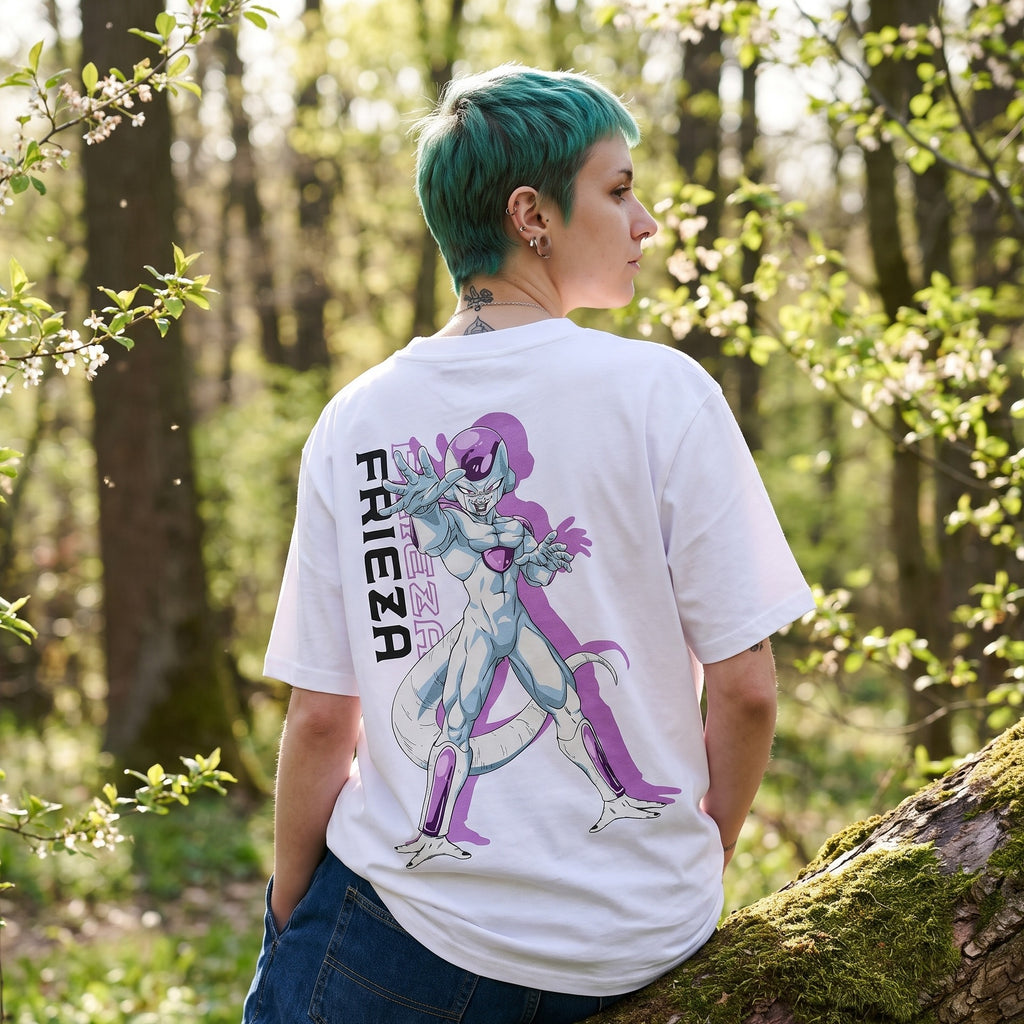 Image produit Dragon Ball Z - T-shirt oversize Freezer blanc