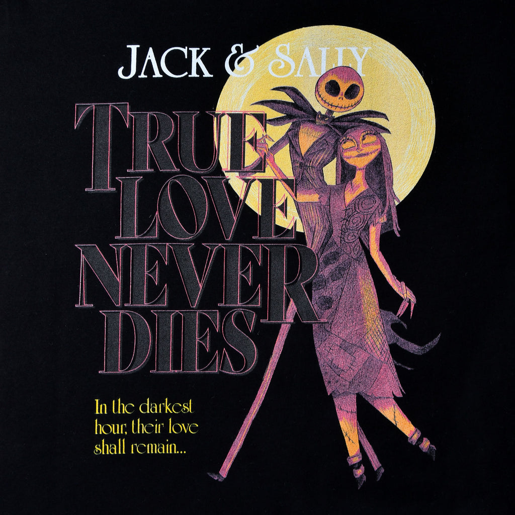 Image produit Nightmare Before Christmas - T-shirt True Love Never Dies noir