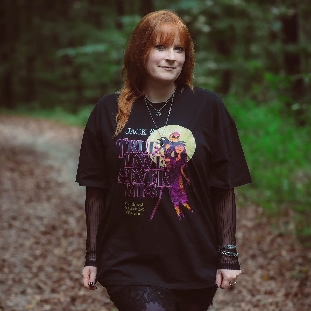 Product image Nightmare Before Christmas - True Love Never Dies T-Shirt black