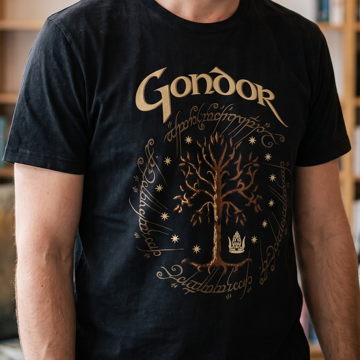 Image produit Le Seigneur des Anneaux - T-shirt Gondor noir