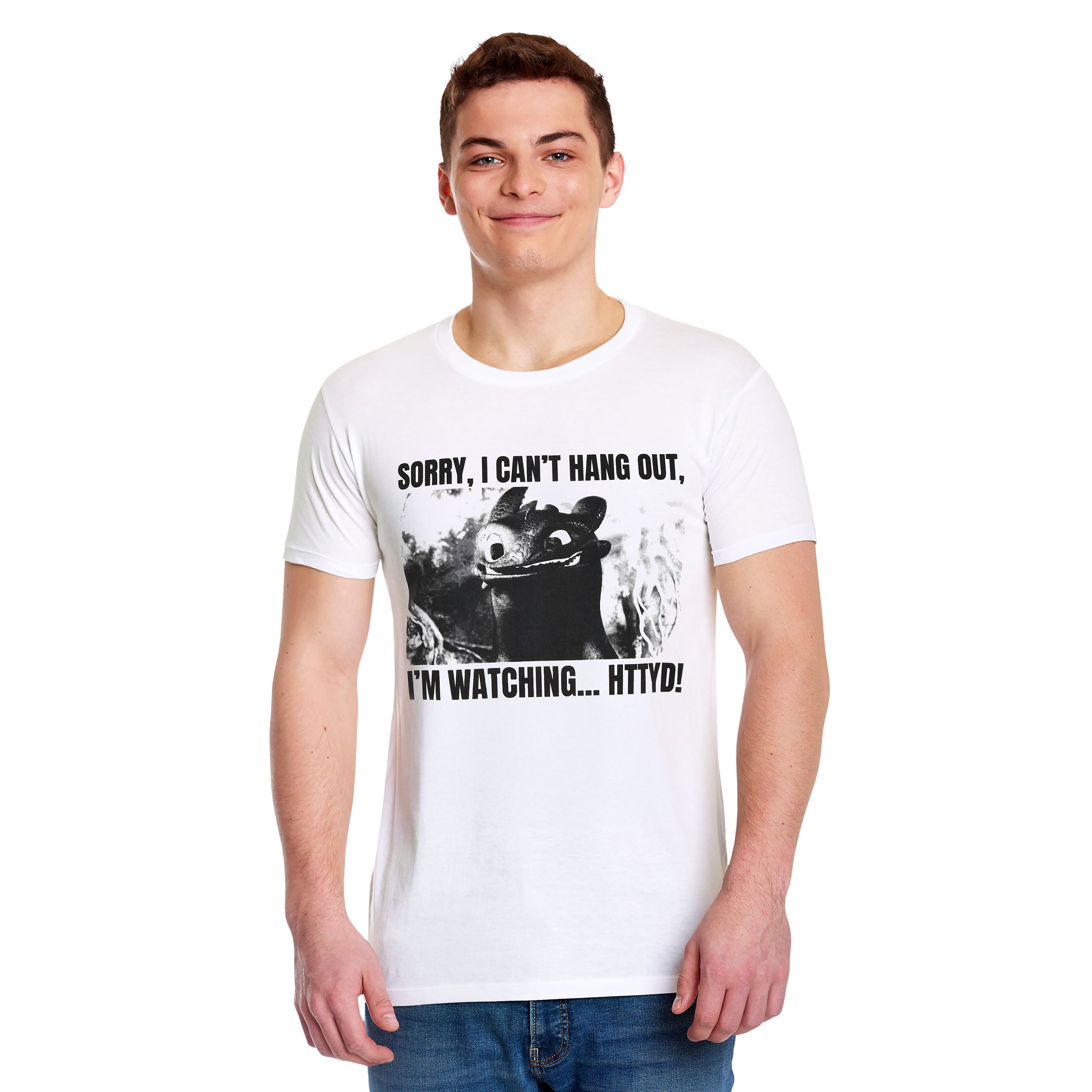Image produit T-shirt Krokmou Watching HTTYD - Dragons