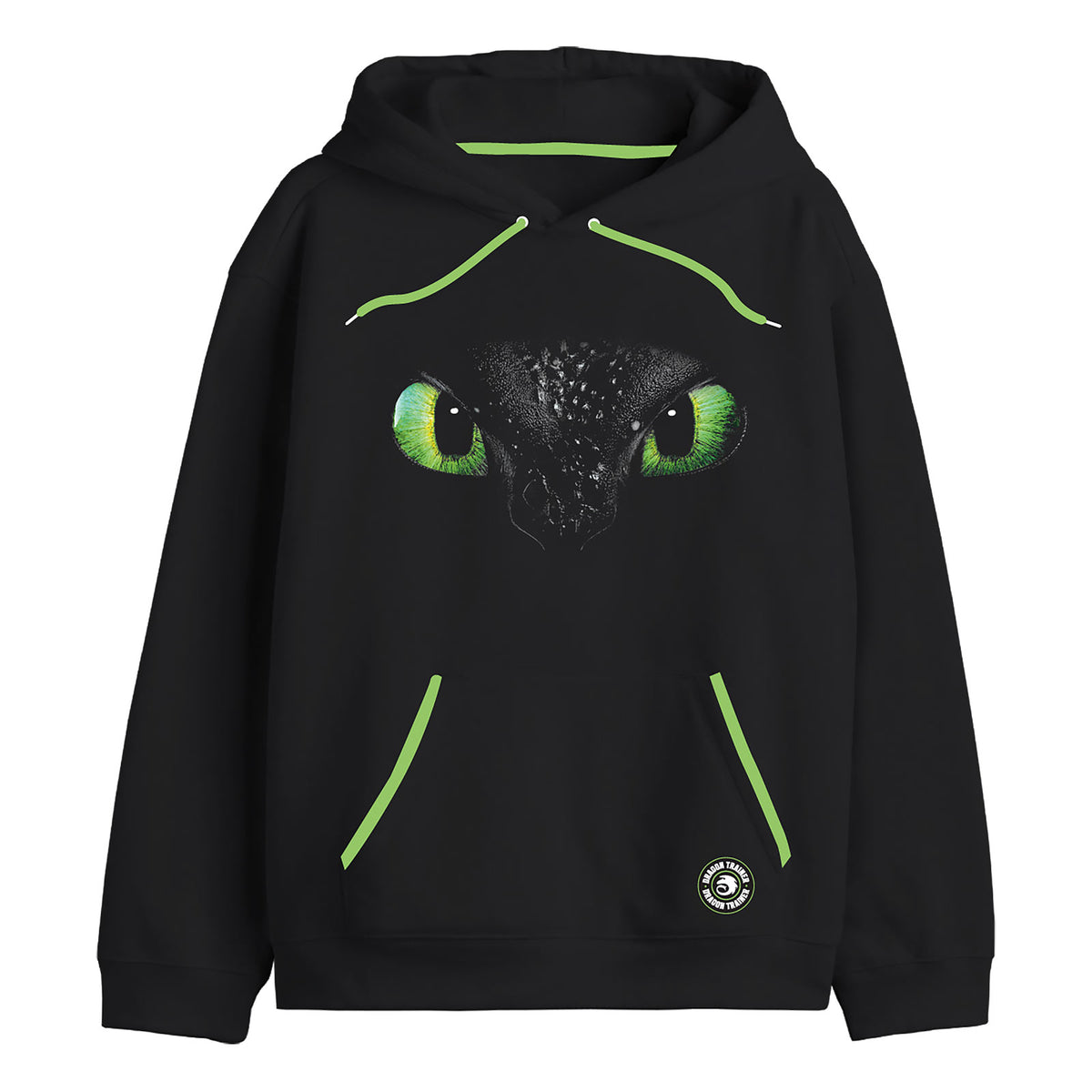 Image produit Dragons - Hoodie d'entraîneur Krokmou noir