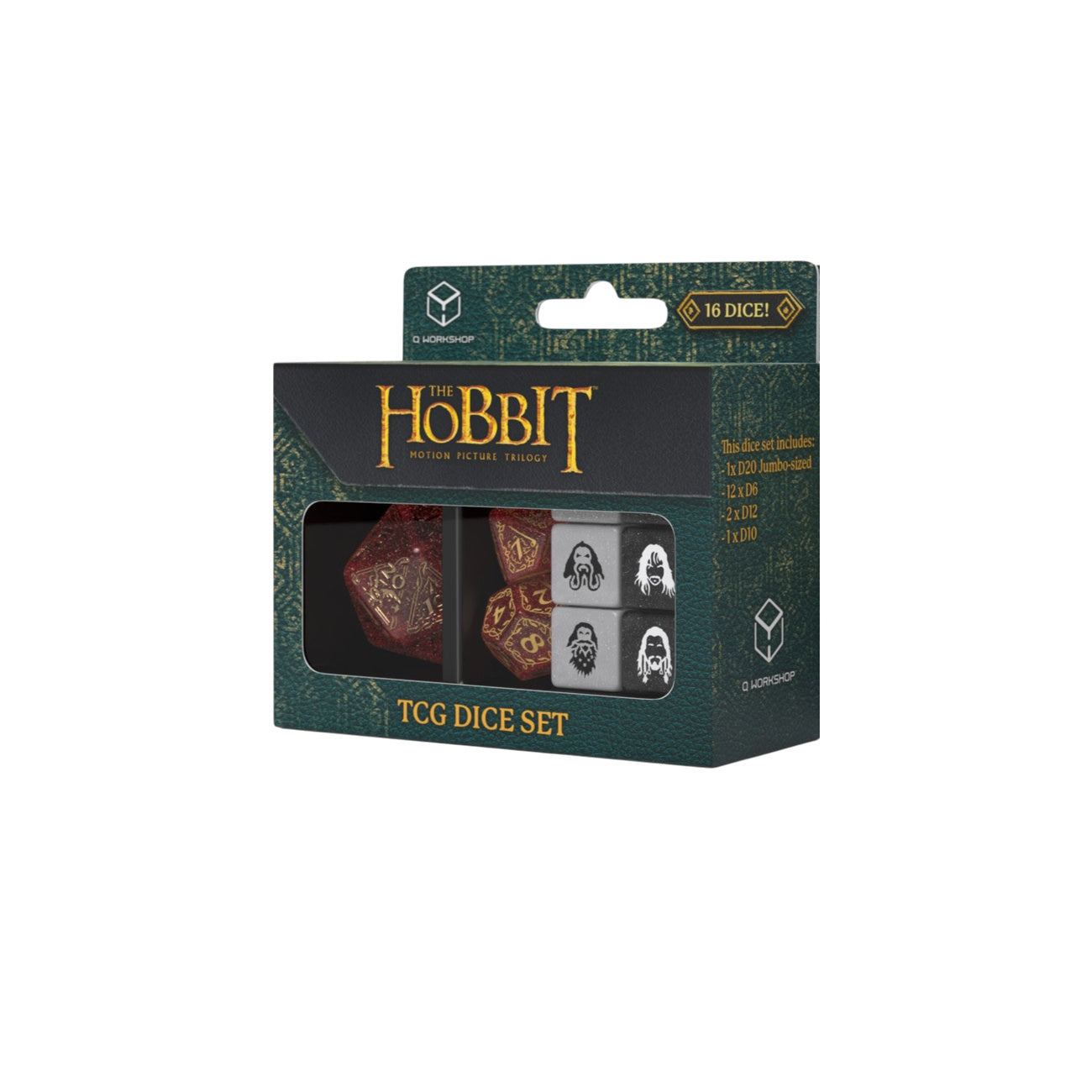 Image produit Le Hobbit - Set de dés TCG Ember Hearth 16 pcs