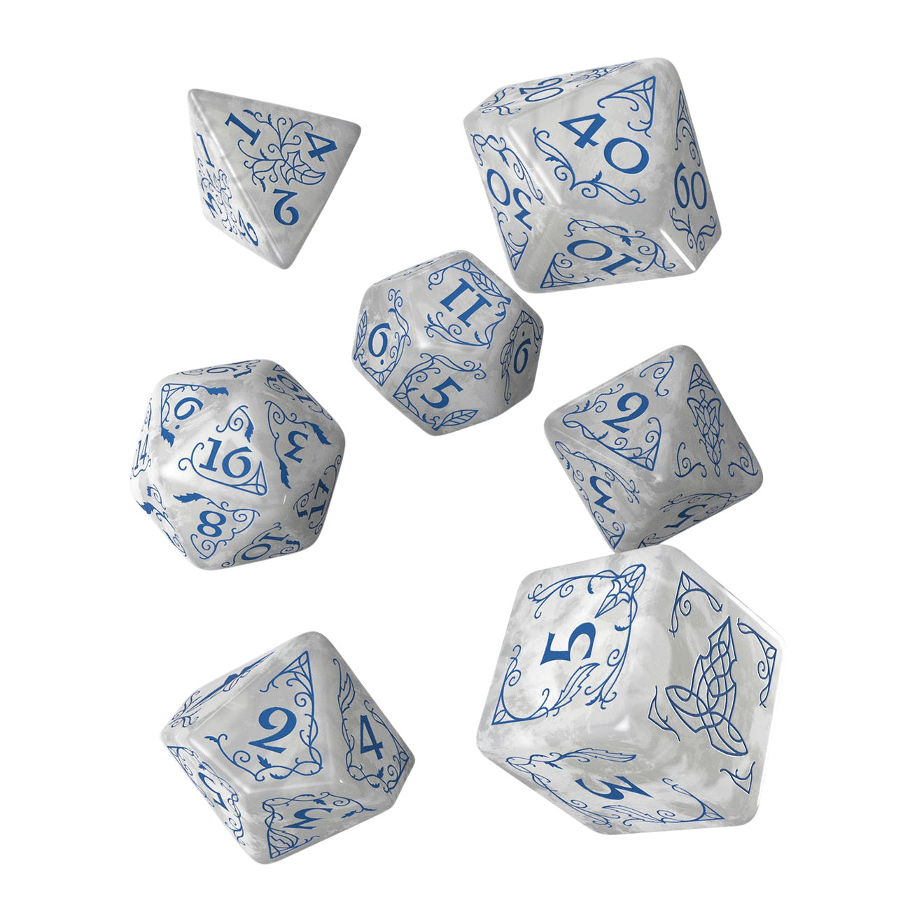 Image produit Le Seigneur des Anneaux - Set de dés JDR Fondcombe 7 pcs