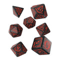 Image produit Le Seigneur des Anneaux - Set de dés JDR Mordor (7 pcs)