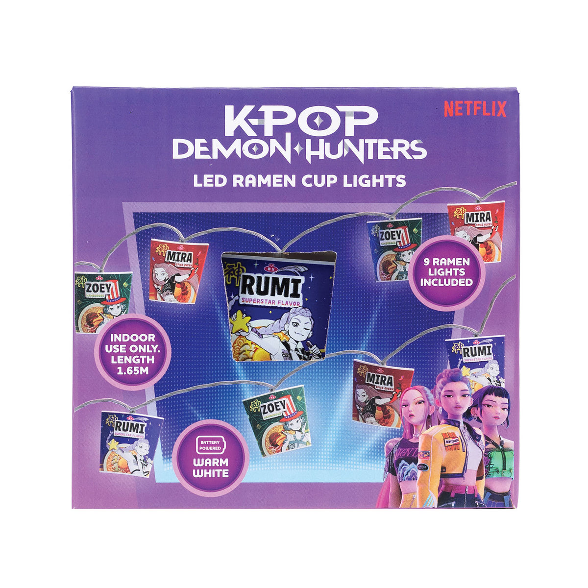 Image produit KPop Demon Hunters - Guirlande lumineuse Ramen