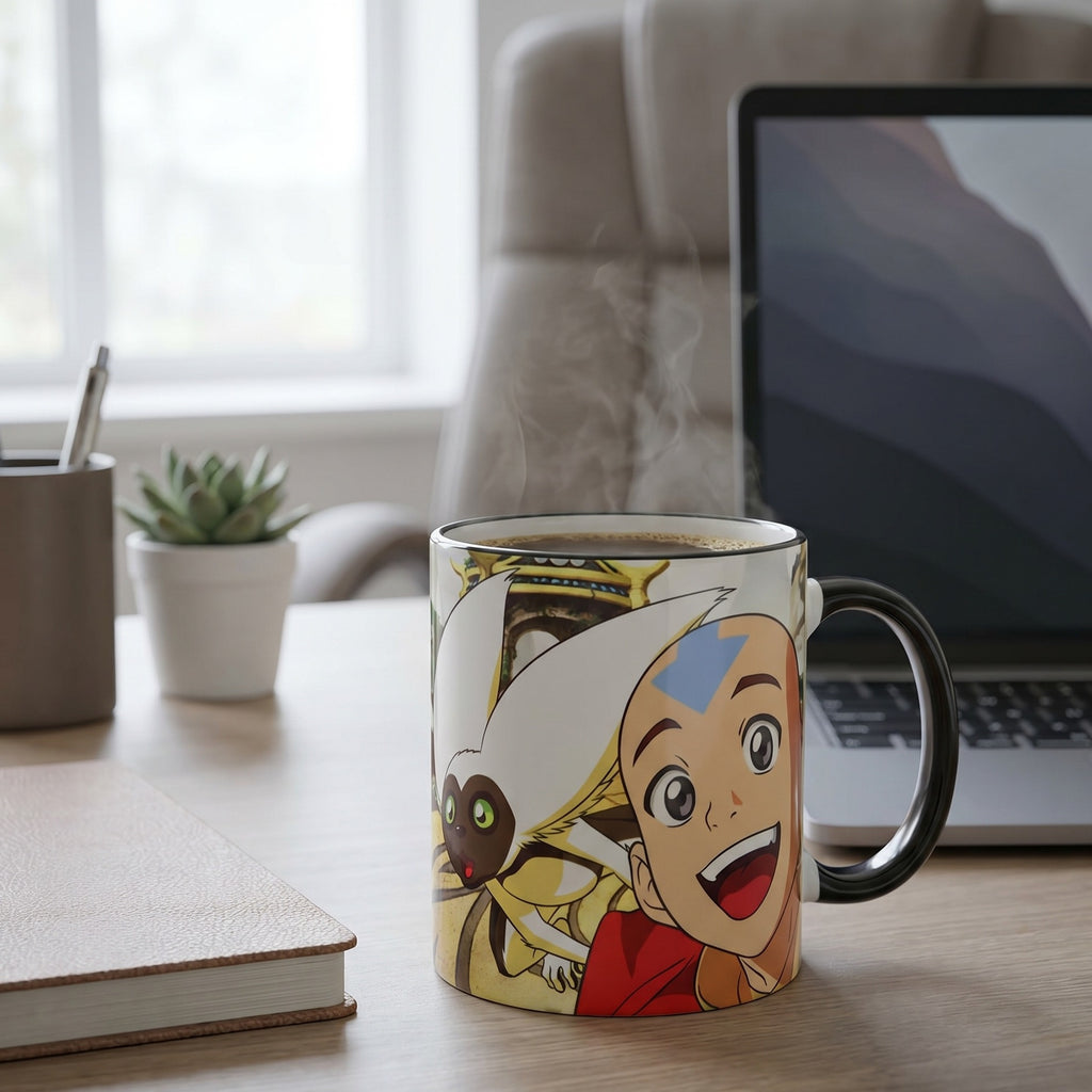 Image produit Avatar Le dernier maître de l’air - Mug Aang & Momo