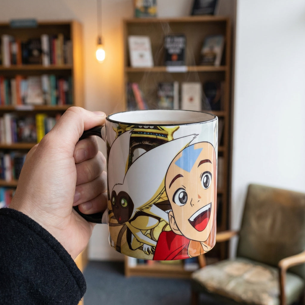 Image produit Avatar Le dernier maître de l’air - Mug Aang & Momo