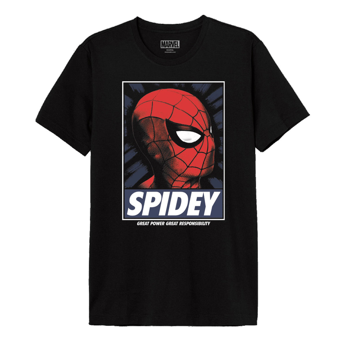 Image produit Spider-Man - T-shirt Spidey Great Power noir