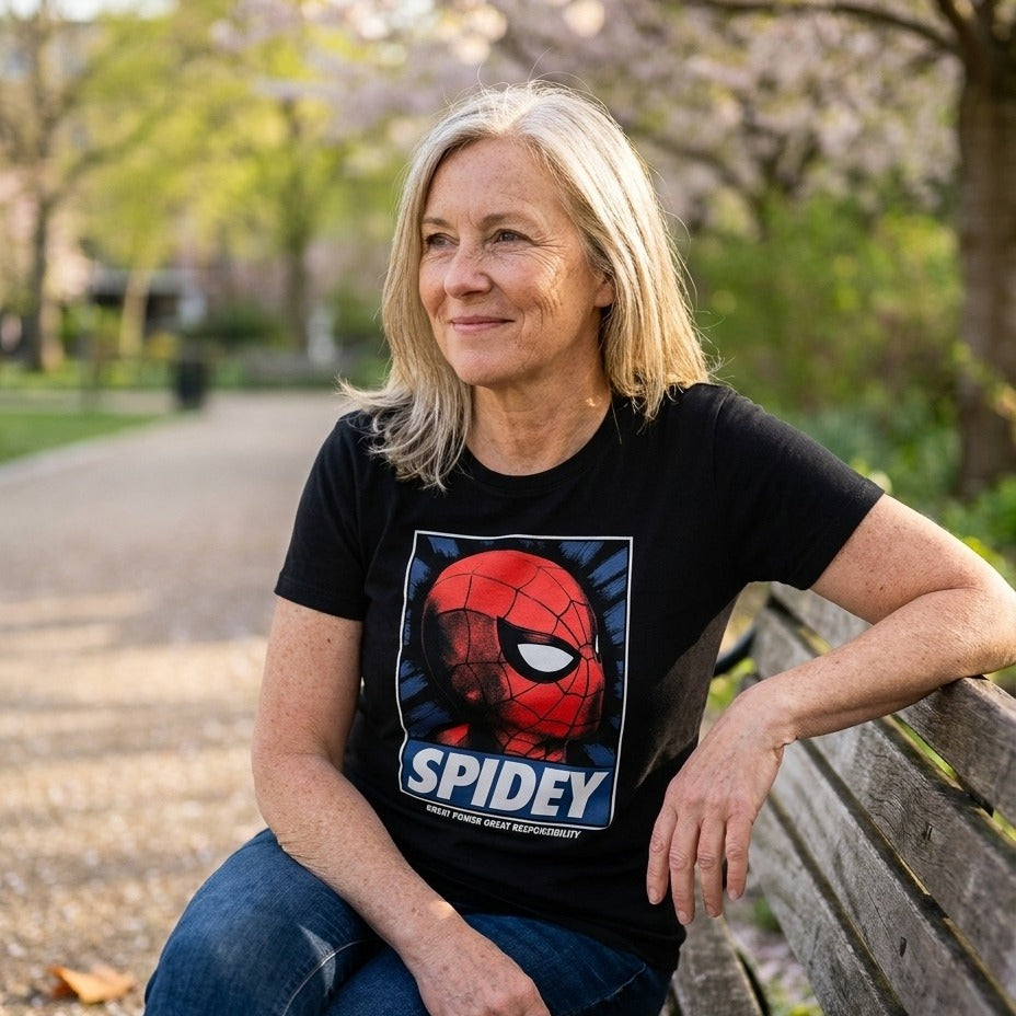 Image produit Spider-Man - T-shirt Spidey Great Power noir